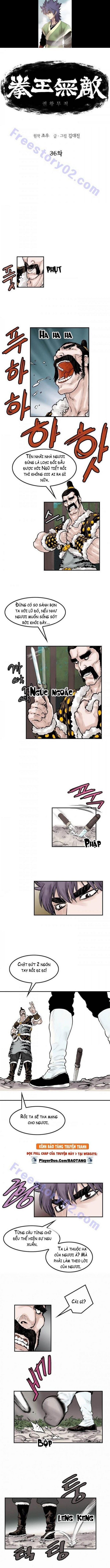 Đọc truyện Bất bại quyền ma - Chap 37